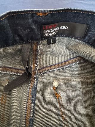 Levi's Piratas Azules Engineered talla 34