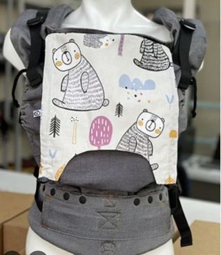 Mochila portabebés Neko Smart Gris- ergonomica 