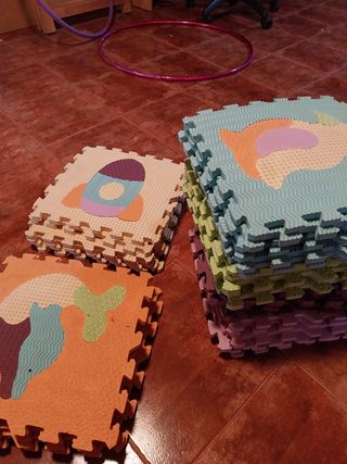 Alfombra puzzle EVA infantil