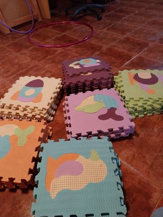 Alfombra puzzle EVA infantil