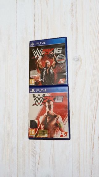 WWE 2K15 & 2K16 PS4