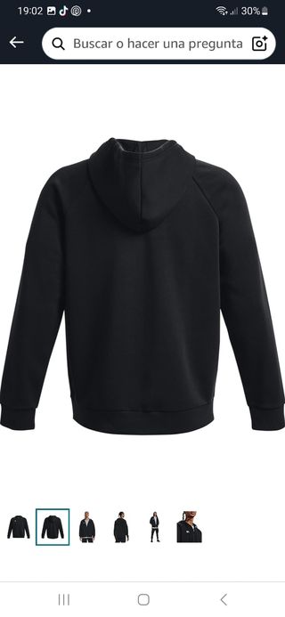 Sudadera Under Armour Rival Fitted Zip Hombre S