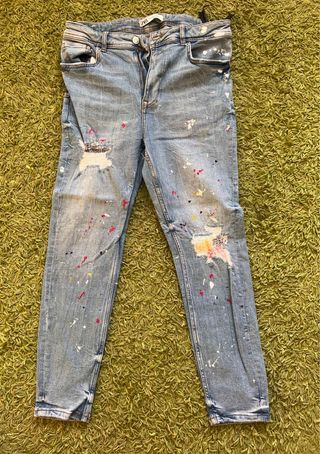 Pantalon Zara vaquero (Talla 42)