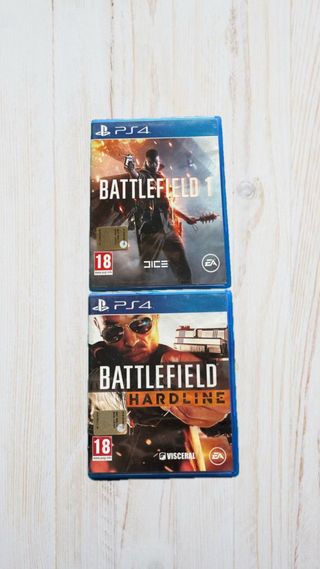 Battlefield 1 & Hardline PS4