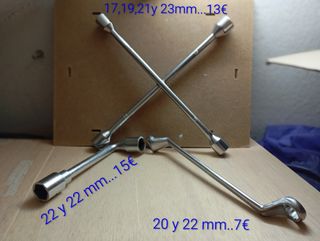 3 Llaves para ruedas (25€)