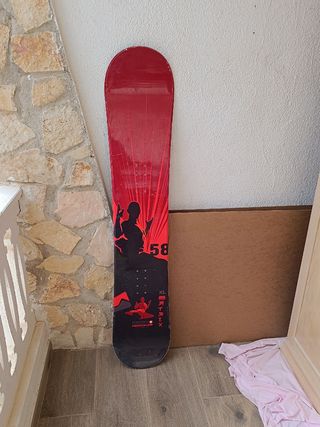 Tabla Snowboard 58 Matrix XL Roja