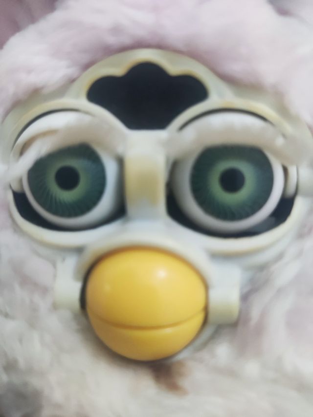 Furby 1999 rosa, blanco y celeste