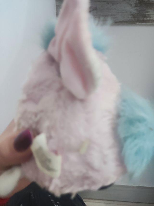 Furby 1999 rosa, blanco y celeste