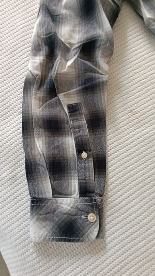 Camisa de cuadros hombre Talla S