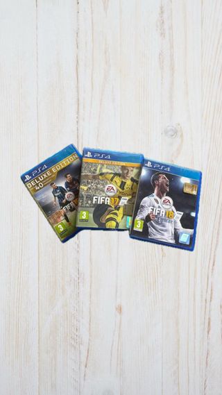 Trilogia FIFA PS4 (16, 17, 18) EA Sports
