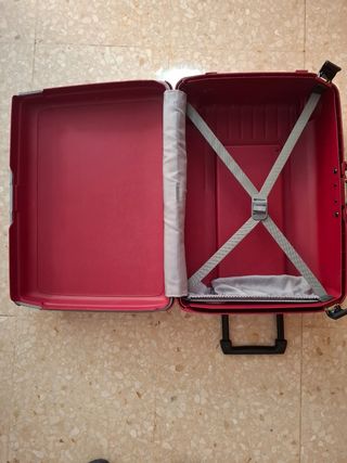 Maleta Trolley rígido Samsonite Rojo