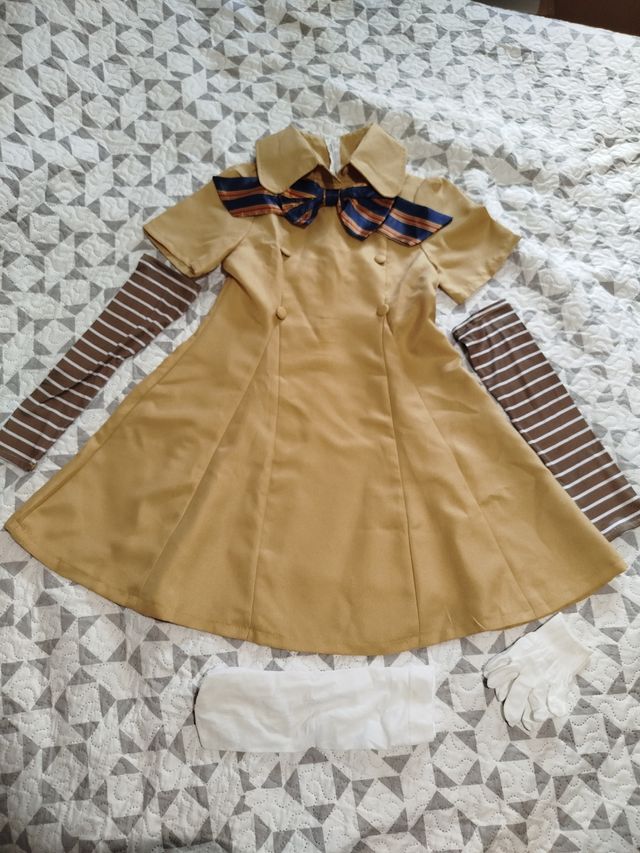 Disfraz M3gan Cosplay Niña 4 Piezas