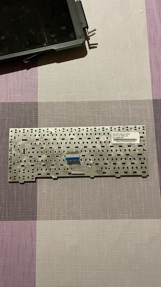 Teclado portátil negro