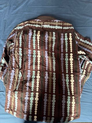 Camisa Desigual Talla L Estampado Círculos