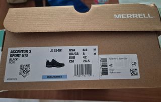 Zapatillas Merrell Accentor 3 Sport GTX Talla 42