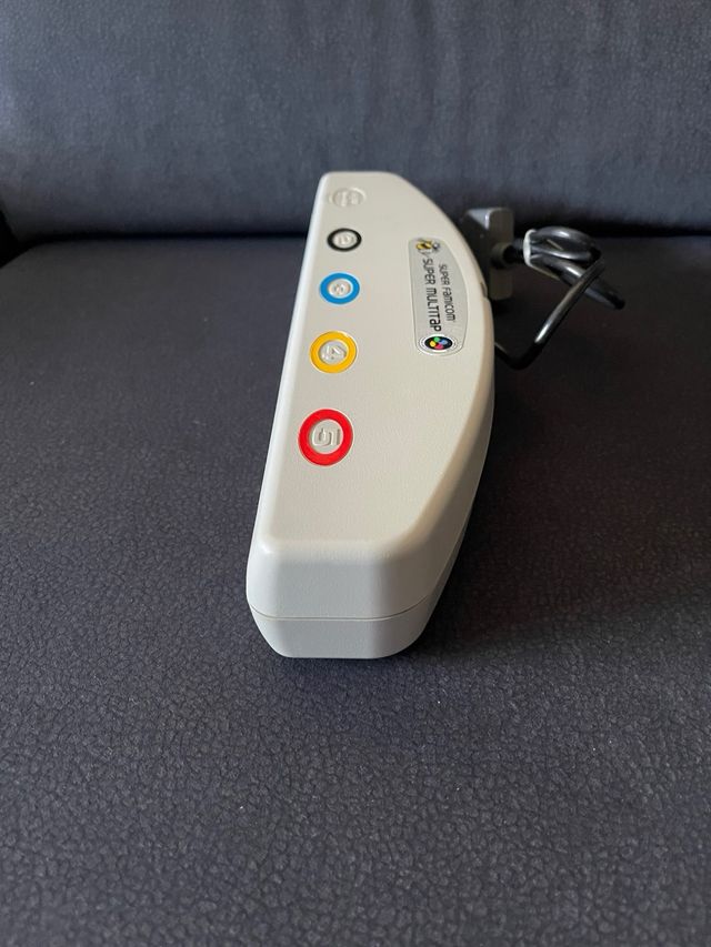 Multitap Super Nintendo 4 jugadores!