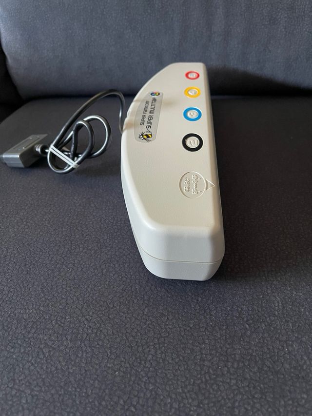 Multitap Super Nintendo 4 jugadores!