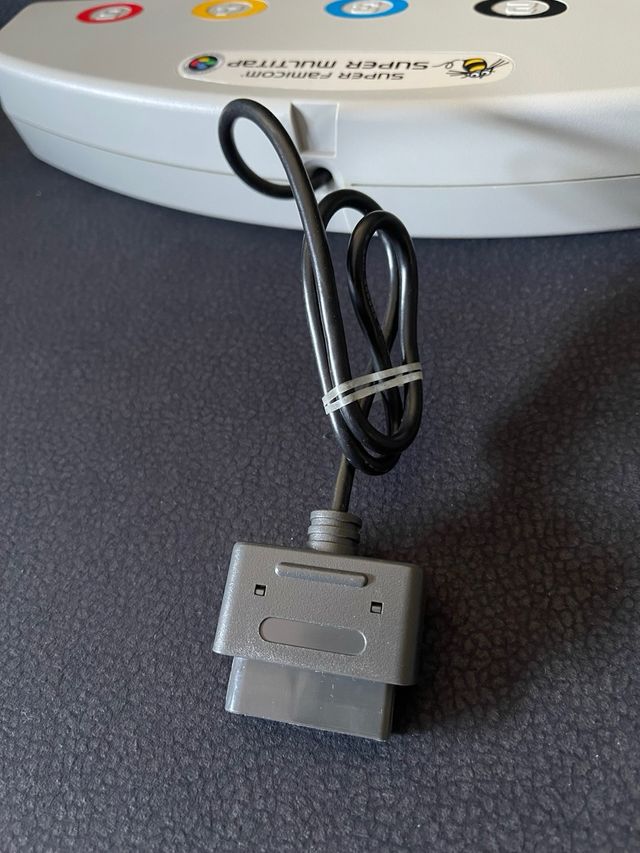 Multitap Super Nintendo 4 jugadores!