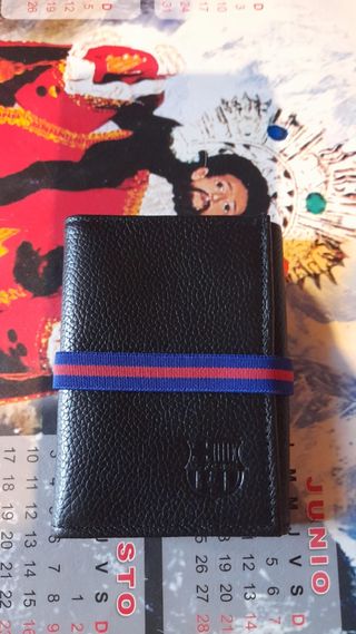 Billetera Cartera FC Barcelona Negra