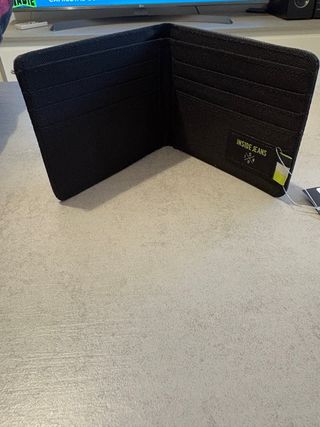 Cartera Hombre Negra con Logo DEZZ (inside)