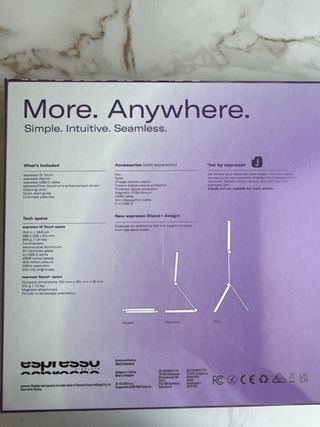 Pantalla Espresso 15 Portátil Táctil