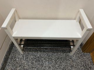 Recibidor Blanco Ikea: Zapatero y Perchero