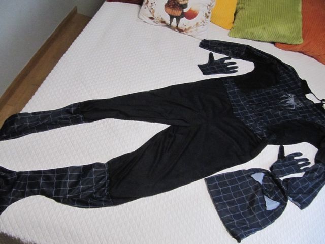 Disfraz Spiderman Negro Hombre