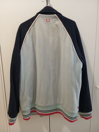 Chaqueta Ecko Unltd Varsity Beige/Azul Talla XL