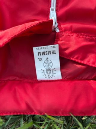 Conjunto Kick Boxing Rojo y Amarillo con capucha