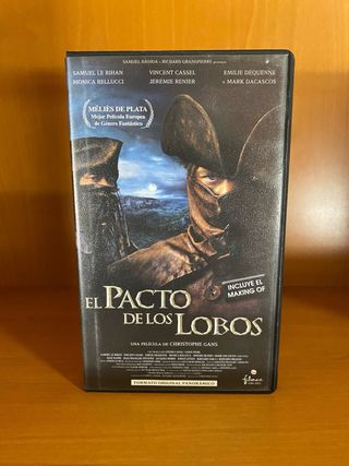 VHS - El Pacto de los Lobos