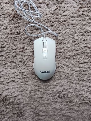 Ratón Gaming GAME MX3 RGB Blanco