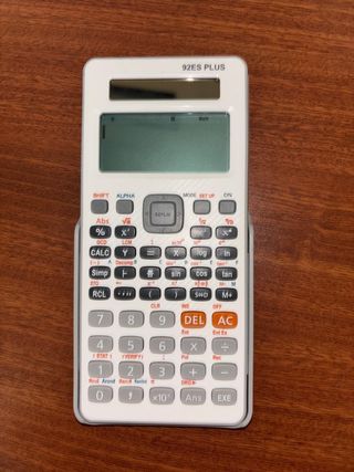 Calculadora científica 92ES PLUS en color blanca