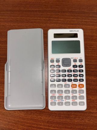 Calculadora científica 92ES PLUS en color blanca
