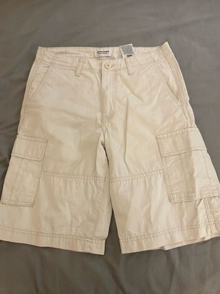 Pantalón Cargo Corto Beige Niño Talla 15 Jack & Jo