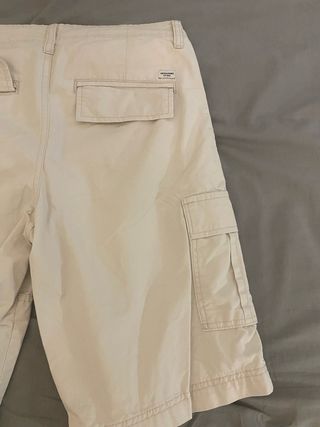 Pantalón Cargo Corto Beige Niño Talla 15 Jack & Jo