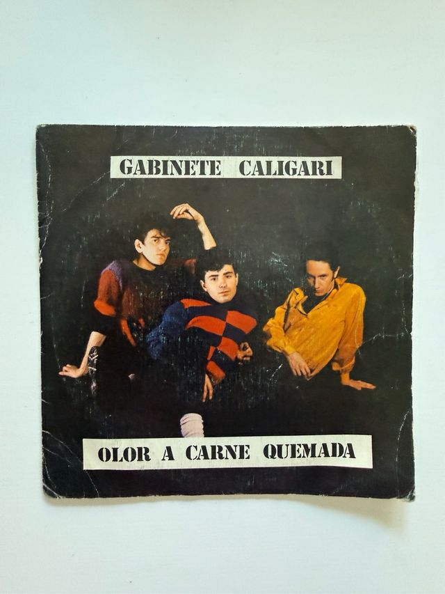 Vinilo Gabinete Caligari. Olor a Carne Quemada
