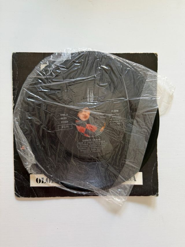 Vinilo Gabinete Caligari. Olor a Carne Quemada