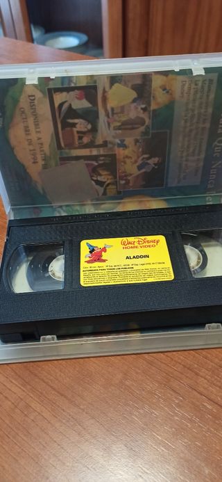Cinta VHS Aladdin - Walt Disney Los Clásicos