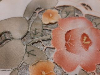 3 Centrotavola Ricamati a Mano in Raso