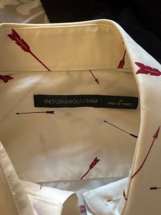 Camisa H&M Victor Rolf Talla M
