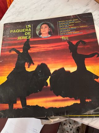 Vinilo La Paquera de Jerez Flamenco