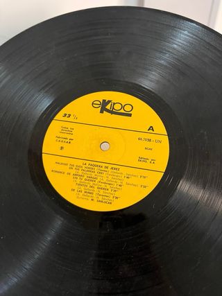 Vinilo La Paquera de Jerez Flamenco