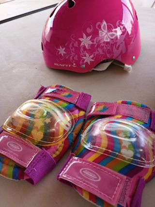 Patines en línea infantiles rosa talla 32/36