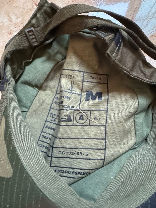 Gorra militar camuflaje
