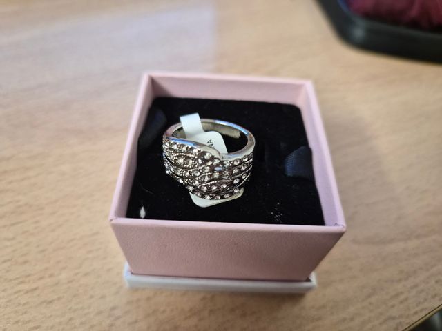 Lote 8 Anillos Acero Dorado Multicolor