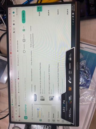 ARZOPA Monitor Portatil, 14.0" de 1920×1080 FHD IP