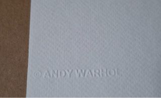 Andy Warhol Edición Limitada y Numerada Liyograf
