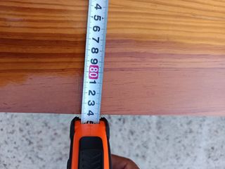 Mesa de jardín de madera