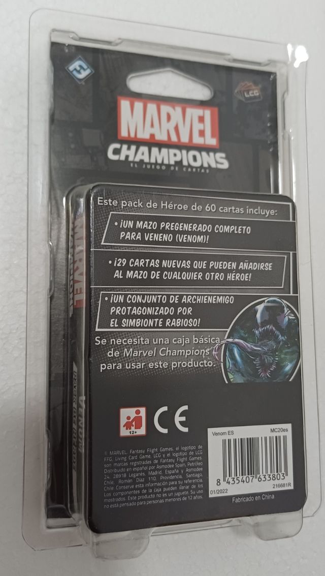 Marvel Champions Pack Héroe Venom LCG
