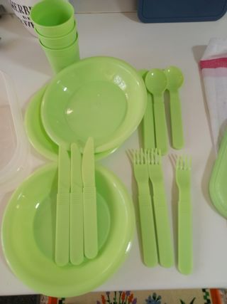 Cubiertos de camping